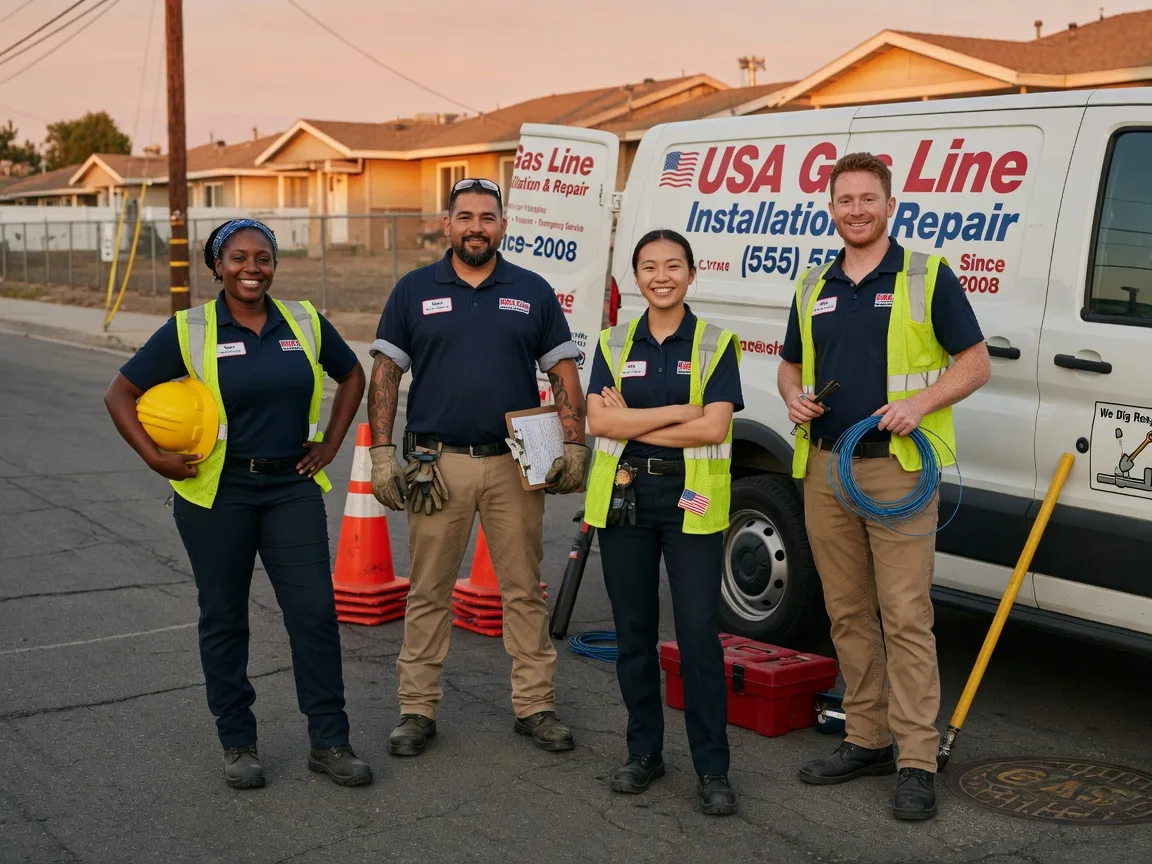 Gas Line Installation company in Washingtonville, OH